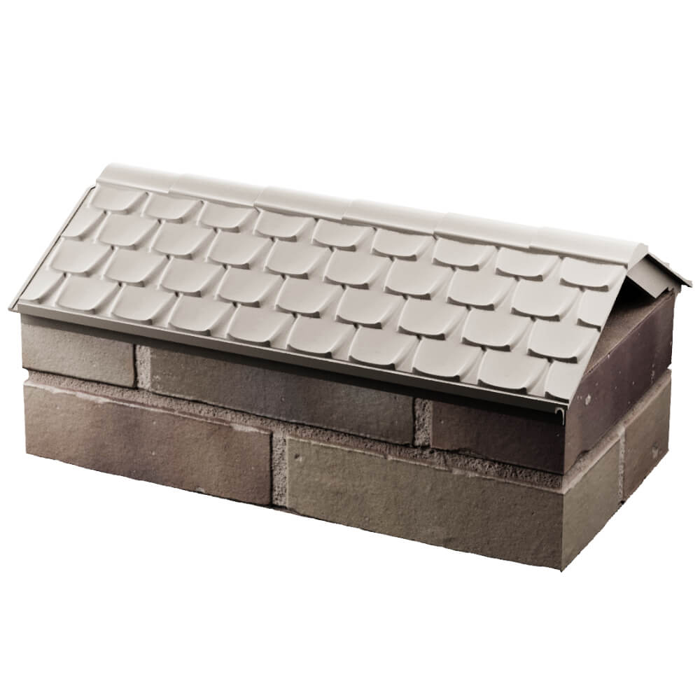 Парапет Zking Эльбрус Бежевый с посадкой на 1 кирпич (255мм) в Находке фото