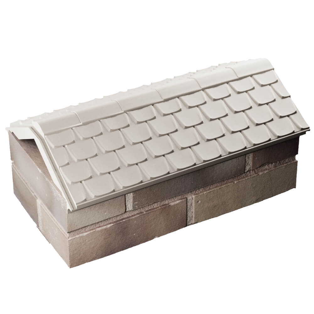 Парапет Zking Эльбрус Бежевый с посадкой на 1 кирпич (255мм) в Находке фото