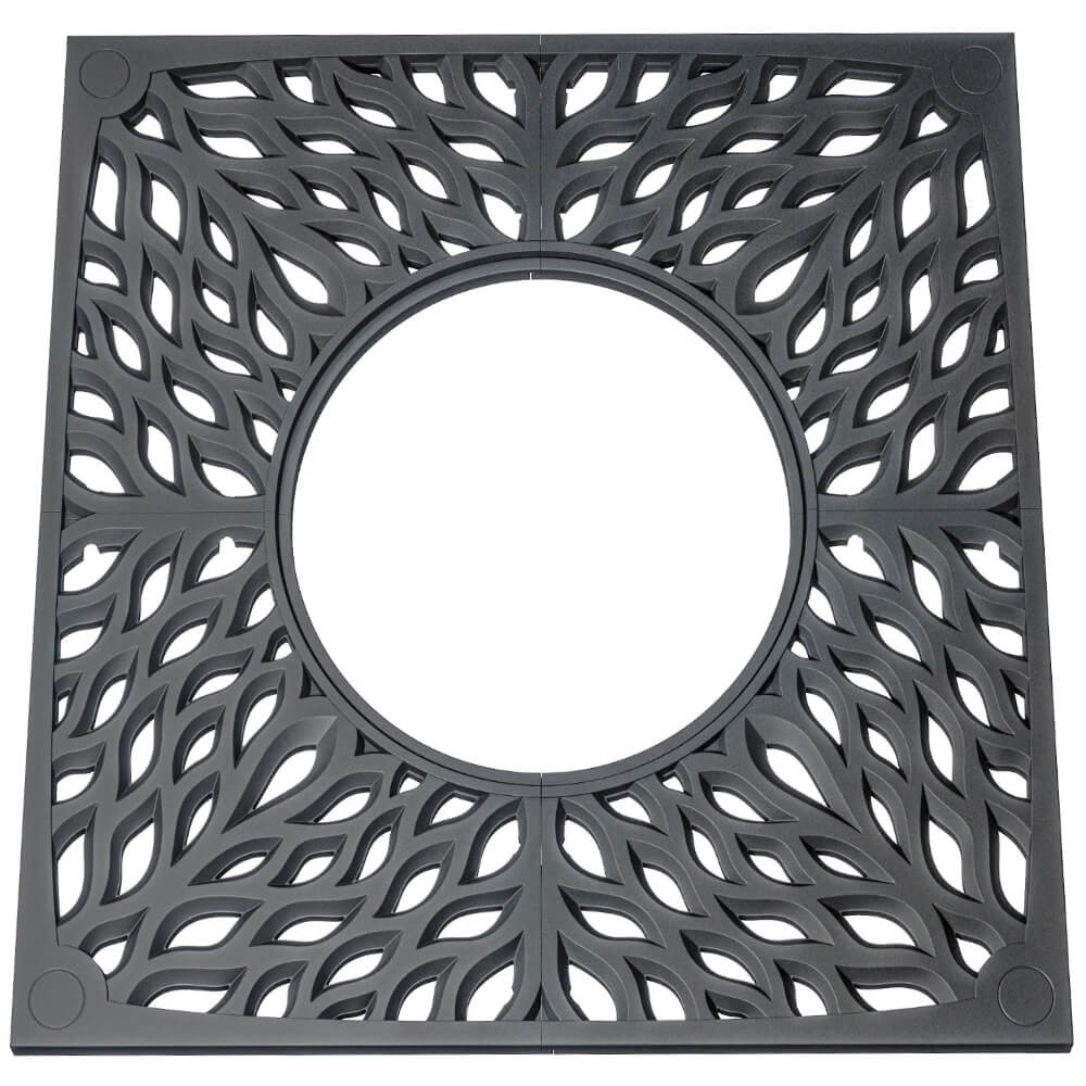 Приствольная решетка для дерева ZKING CRUST 2х2м Черная Находка фото