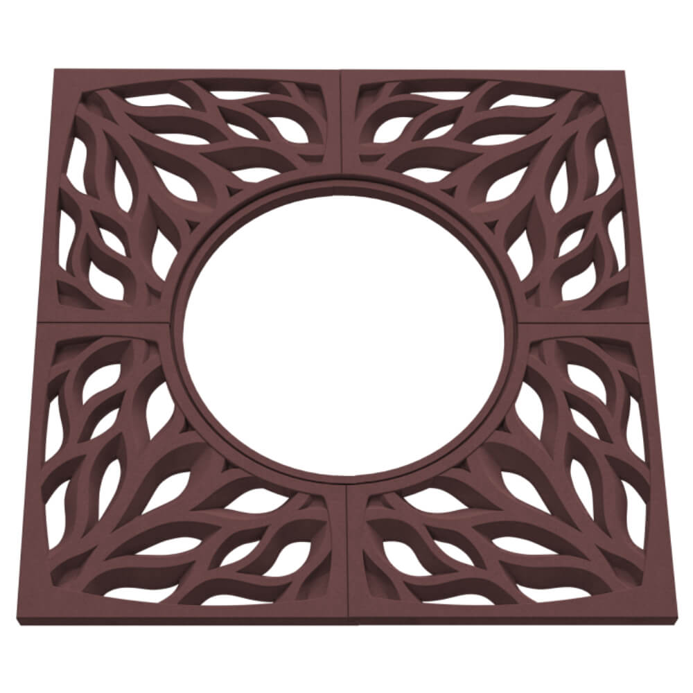 Приствольная решетка для дерева ZKING CRUST 1.2х1.2м Коричневая в Находке фото