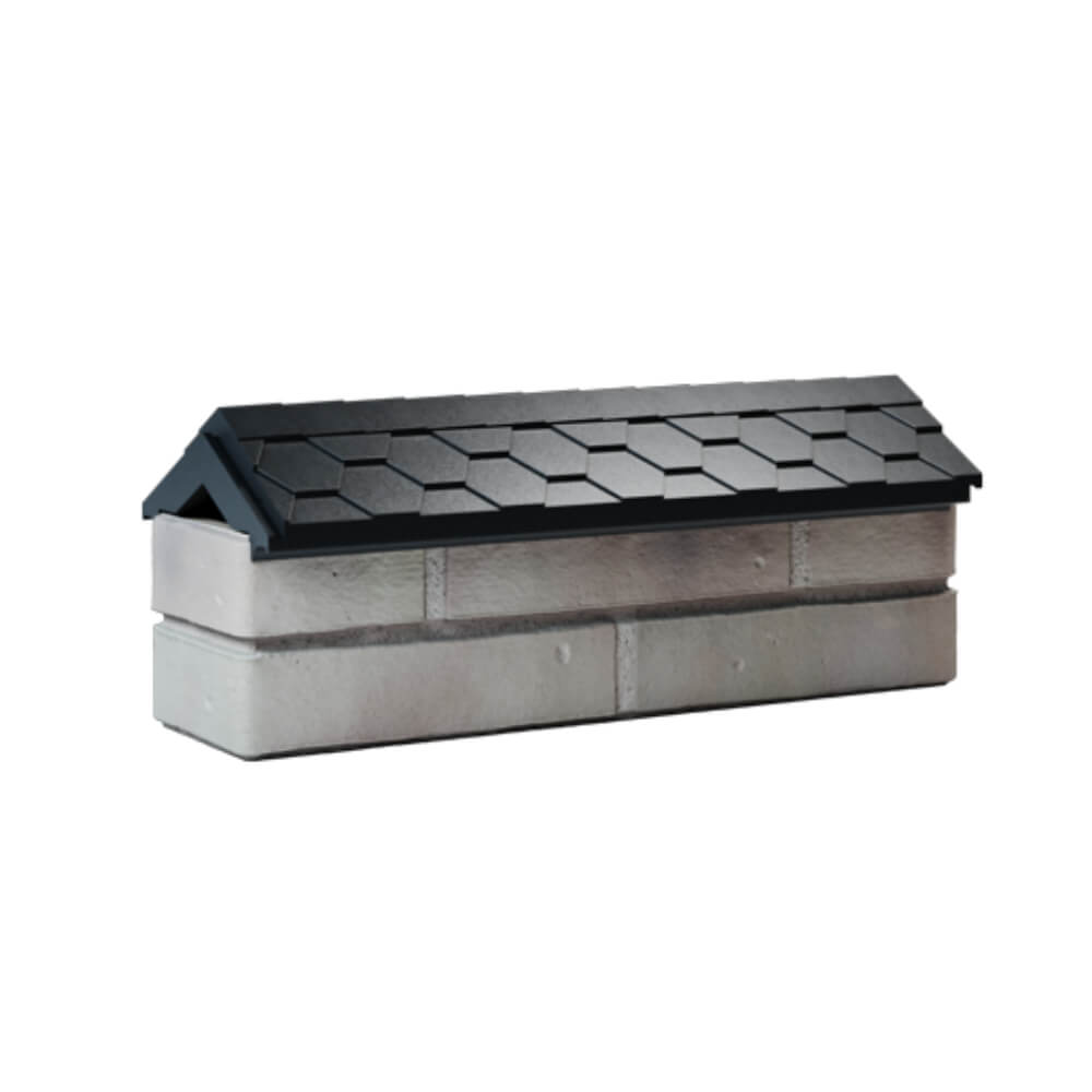 Парапет Zking Эверест Черный с посадкой на 0.5 кирпича (130мм) Находка фото