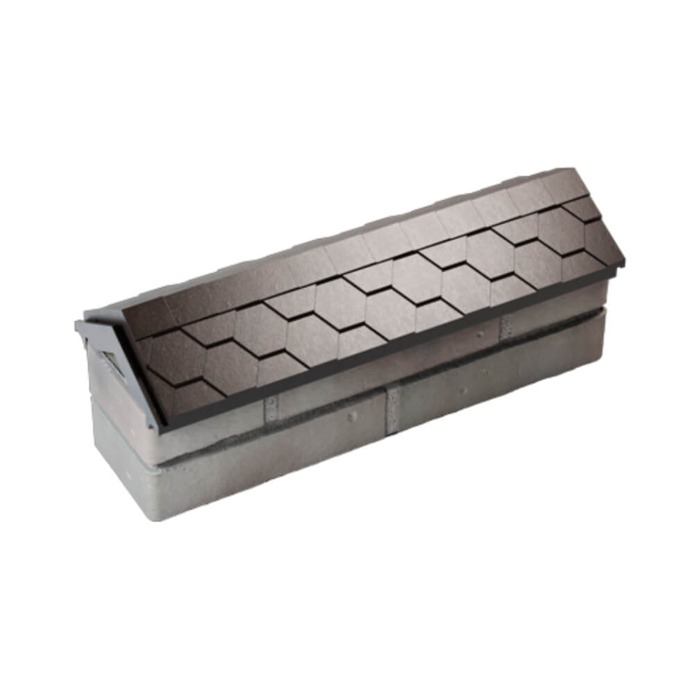 Парапет Zking Эверест Коричневый с посадкой на 0.5 кирпича (130мм) в Находке фото