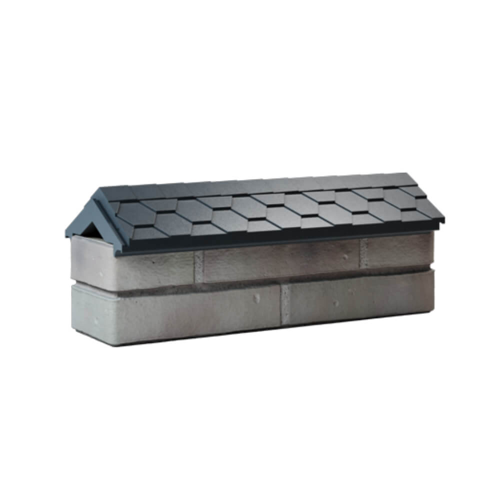 Парапет Zking Эверест Серый с посадкой на 0.5 кирпича (130мм) Находка фото