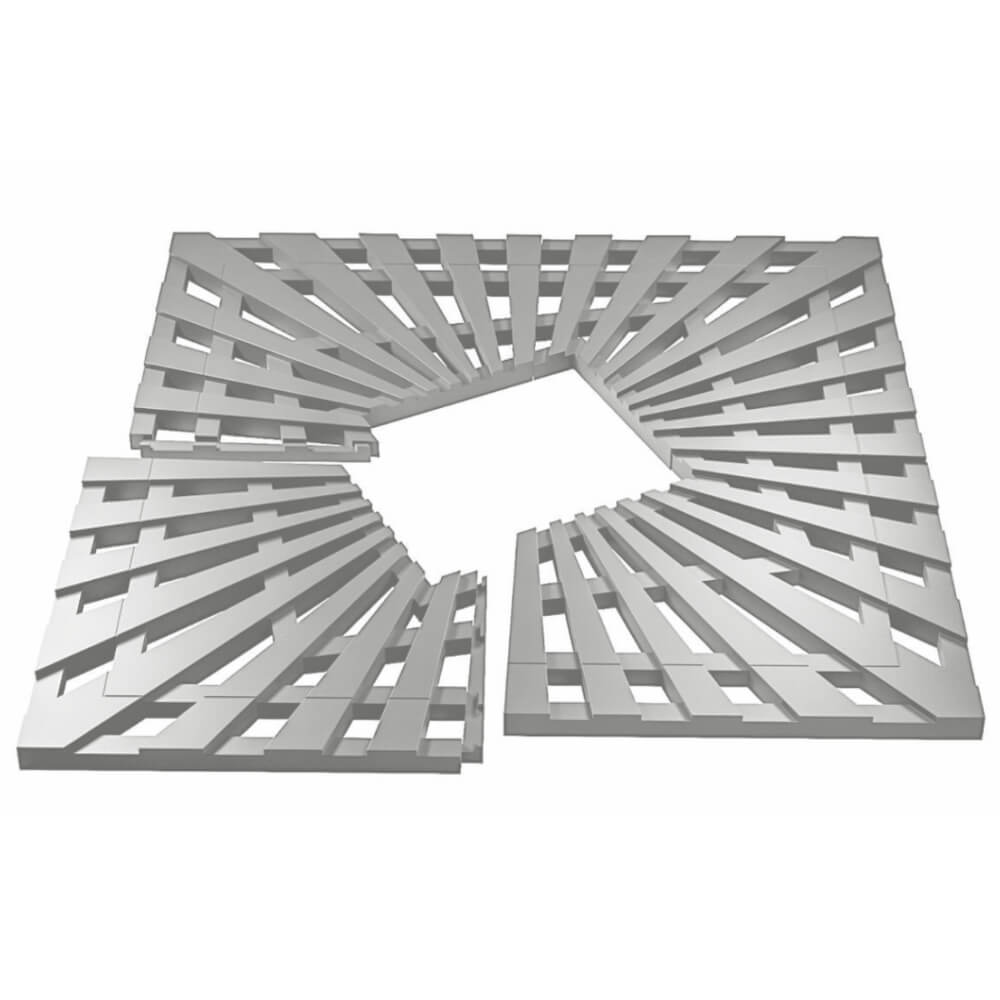 Приствольная решетка для дерева ZKING ATMOSPHERE 1.2х1.2м Бежевая в Находке фото