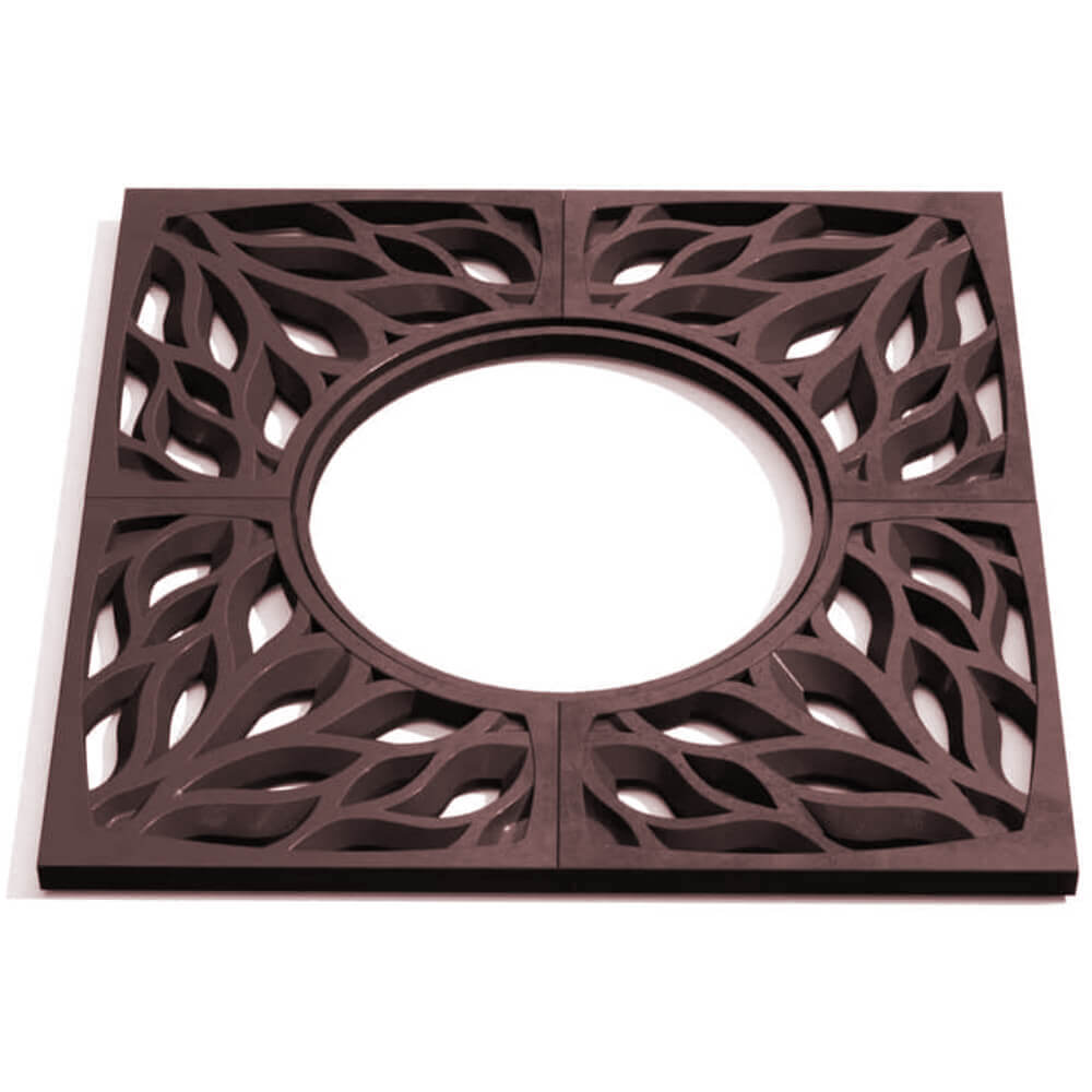 Приствольная решетка для дерева ZKING CRUST 1.2х1.2м Коричневая Находка фото