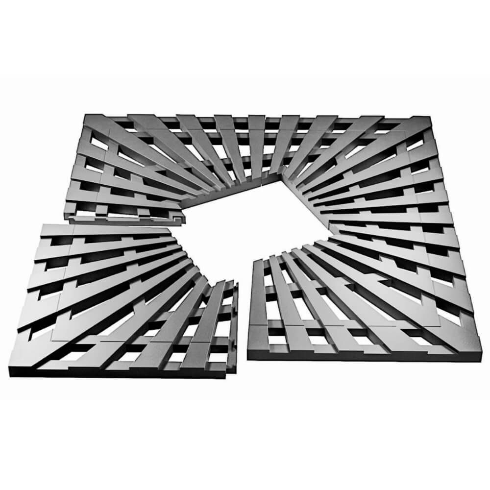 Приствольная решетка для дерева ZKING ATMOSPHERE 1.2х1.2м Серая в Находке фото